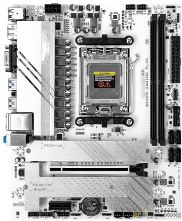 motherboard Fit For JGINYUE B650 Motherboard Support Ryzen 7600X/7700/7500F DDR5 PC Desktop AM5 B650M GAMING PLUS