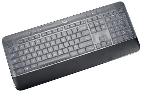 Keyboard Cover for Logitech MK545 & MK540 Wireless Keyboard, Logitech MK540 Keyboard Skin Protector - Clear