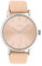 Oozoo Damenuhr mit Lederband 42 MM Colours of Unicolor Zartrosa C10446