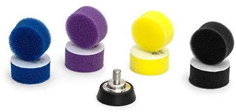 APS Pro LP30 - Ø30mm Stützteller Klettteller für Liquid Elements A1000 Minipoliermaschine (+8 Mini 30mm Pads)