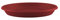 ARTEVASI Soucoupe Ronde 40CM Rouge FONCÉ