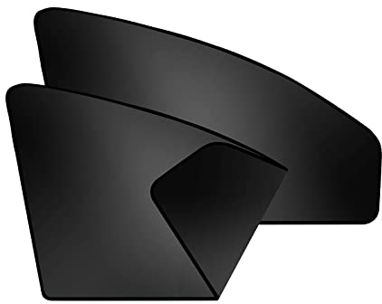ZATOOTO Sonnenschutz Auto, Autovorhänge - Polyester, Schwarz, Anti-UV für Auto Baby, Kinder, Haustiere, Erwachsene, Auto-Seiten-Sonnenschutz, Persönliche Privatsphäre, 2 Stück