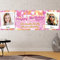 Geburtstags Banner - personalisiert mit Deinen Texten & Fotos | XL - Format (Layout 7)