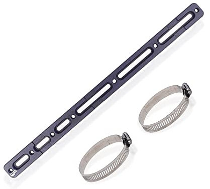 DRIFT MANIAC Ebike Conversion Kit for Battery Adapter Frame Mount, Aluminum Black 6 Slot