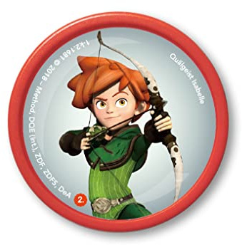 Kekz Audiochip für Kekzhörer, Robin Hood - Kekz 2: Quälgeist Isabelle, Hörspiel für Kinder ab 3 Jahren, Spielzeit ca. 51 min