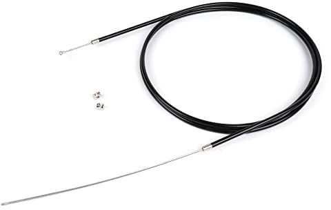 BGM Kupplungs- Schaltzug 1,9mm x 2500mm, Innenhülle PE, schwarz, Nippel 8x8mm kompatibel für Roller, Scooter, Mofa, Vespa