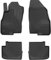 MOTOS Tappetini in gomma per auto adatto per Fiat Grande Punto 2005-2009 Migliorate il vostro comfort di viaggio con il tappetino antiscivolo per auto No.77