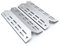 tuning-art GA24 Gasgrill Brennerabdeckung Edelstahl kompatibel mit Landmann Triton 2.0 und 2.1 | Brennerschutz | Passgenau, Farbe:2er Set Chrom Bulle