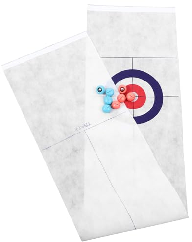 MILISTEN Curling-Spielzeug Aus Kunststoff – Curling-spielset Für Kinder – Interaktives Indoor-kinderspielzeug Für Den Sport