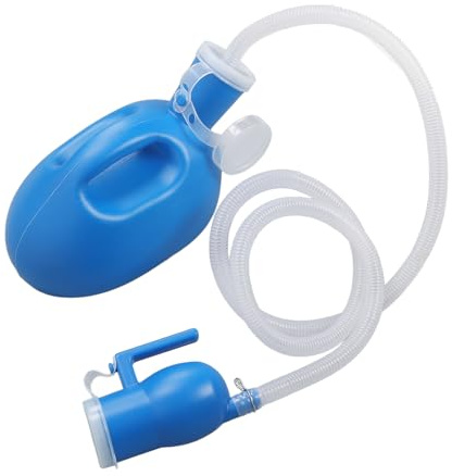 Urinflasche, Lange Röhre, Weicher Mund, Urinal-Pipi-Flasche, 2000 Ml, für ältere Menschen