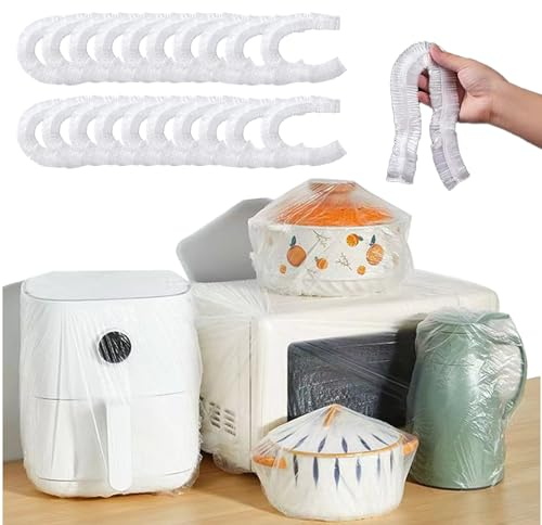 20 PCS Kitchen Small Appliance Dust Covers,Disposable Thickened Plastic Dust Cover for Air Fryer,Blender, Oven, Coffee Maker,Pressure Cooker, Instant Pot (Small)