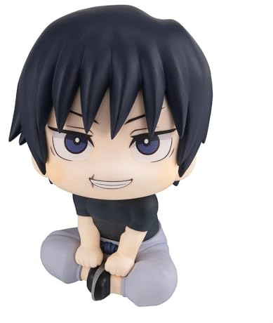 Zhongkaihua JJK Fushiguro Toji Figur Look Up Anime PVC Model Sitting Figur Home Desk Auto Dekoration Ornament Geburtstagsgeschenk für Fans, ca. 3,93 Zoll (10 cm)