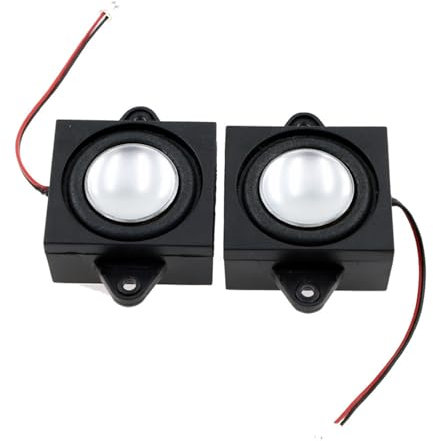 2PCS 4Ohm 5Watt Altoparlante 4ohm 5W Loundspeaker Speaker Terminali 2Pin per piccoli progetti elettronici