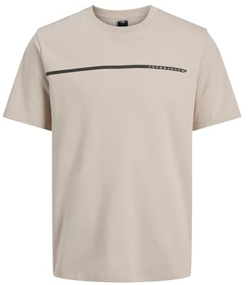 JACK & JONES Jcofusion Full Branding Tee Ss Crew Noos