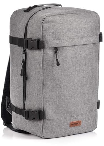 meteor Kabinengröße Handgepäck mit Laptopfach für Wizz Air Ryanair Lufthansa - Rucksack Unter Sitz 40x20x25 Handgepäckrucksack Flugzeug Reisetasche Boardgepäck Tasche für Weekender Kurze Tirp
