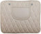 XMHLFC 2 Stück Rückenlehnenschutz Auto für VW Passat Variant Passat B6 Variant Passat B7, Wasserdicht Pu Leder RüCkenlehne Anti-Kick Pads Autositz RüCkenlehnenschutz,A/Short-Beige