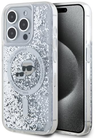 CG Mobile Case Karl Lagerfeld Glitter K&c für iPhone 15 Pro