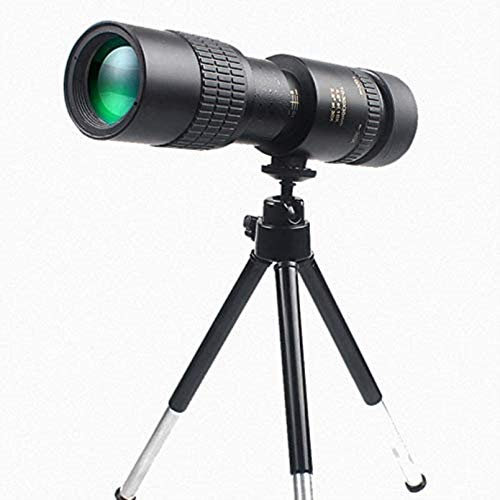 EPOTRDCV Monokular-Teleskop, Hochleistungsteleskope 4K 10–300 x 40 mm Super-Telezoom-Monokular-Teleskop für Vogelbeobachtung/Camping/Wandern/Reisen/Live-Konzer