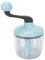 Egg Beater, Hand Mixer Easy to Use Egg Beater Hand Push Rotary Blender Whizzy Whisks Home Kitchen Accessory Green