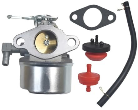 YRcEKH Vergaser-Kit passend for Tecumseh 5HP MTD 640084B 640084A HS50 HSSK50 Toro Schneefräse 3803
