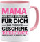 Jungle Mug Lustige Mama Tasse – Wir haben versucht das perfekte Geschenk zu finden | Muttertagsgeschenk | Geschenk fuer Frauen Mama Oma | Rosa Keramik Kaffee Becher 330 ml