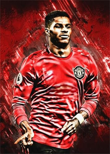 Jigsaw Puzzle 1500 English Soccer Player M.Rashford Posters for Adults Educational Toys Puzzles Bv453 57x87cm