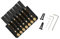 1x Schwarzer 7-Saiter-Brückensattel Für Headless-Gitarrenteile gitarrenstege(A)