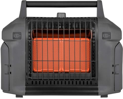 BRUNNER Devil Megaheater Gasheizer XL Leistungsstarke Gasheizstrahler 4,8kW | Leistungsstarker Gasheizstrahler XL 4,8kW. Camping-Gasheizung Zelt-Heizung Innenräume Vorzelt - Gaskartusche o. Gasflasche.