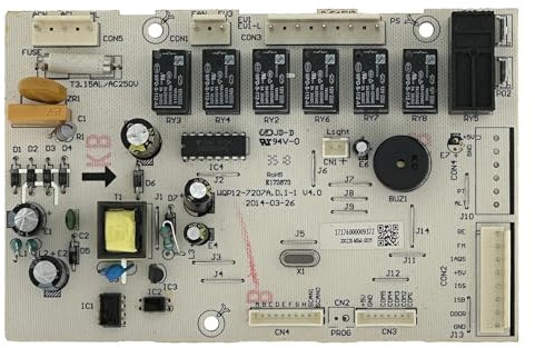 Placa de alimentación 17176000009372 Control del lavavajillas Teka LP8 440