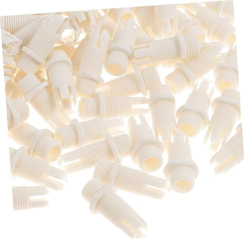 HOMSFOU 100stücke Kabelverschraubungen Aus Robustem Kunststoff Für Leuchten Pendelleuchten Und Deckenleuchten Perfekter Kabelschutz Einfache Befestigung Und Langlebigkeit Für Lampenfassung