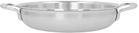 MULTIFUNTION BAKPAN INOX MET 2 GREPEN + DICHTGELEGDE RAND DE