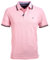 Tommy Hilfiger Polo da Uomo con Colletto a Righe, Rosa Chiaro, M