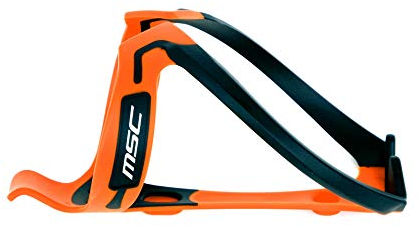 MSC Bikes msc320bk Porta-Borraccia Policarbonato, Arancione, Taglia Unica