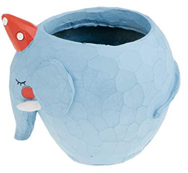 Tubayia Maceta de elefante para plantas suculentas, decoración de jardín, decoración de mesa para casa, oficina, bar