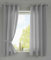 Gardinenbox 2er Set Vorhänge Schal Ösen »Berlin« HxB 175x140 cm Grau Blickdicht Microsatin Lichtdurchlässig Uni Matt, 20405N2