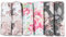 FENSILO - Mulltücher - Mullwindeln - 6er Pack 70x80 cm - Stoffwindeln, Made IN EU, schadstoffgeprüft - Spucktücher Set für Mädchen – Baby Mullwindeln- Rosa- Blumen - Oeko-TEX Zertifiziert