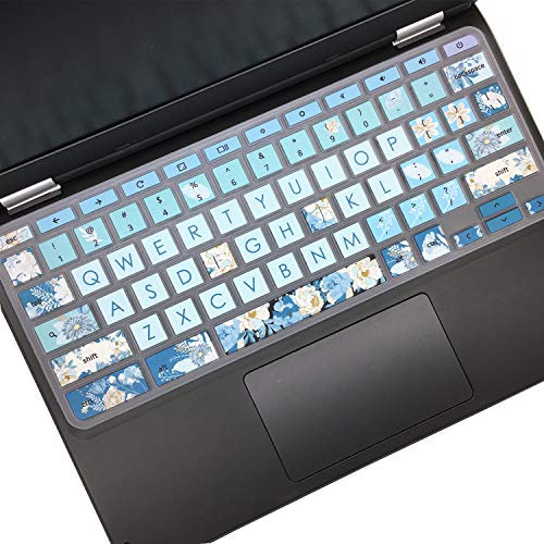 Keyboard Skin Cover for Acer Chromebook R 11 CB5-132T CB3-131,Acer Premium R11, Acer Chromebook R 13 CB5-312T, Acer Chromebook 14 CB3-431 CP5-471,Acer Chromebook 15 CB3-531 CB5-571 C910, Peony