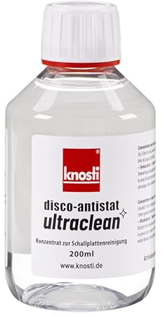 Knosti Disco-Antistat Ultraclean Konzentrat f. Plattenwäsche (200ml) - Plattenspieler Zubehör