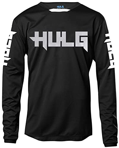 Radfahren Jersey Herren Mountainbike Motocross Jersey Langarm MTB T-Shirt,Shirt Downhill Fahrrad Jersey Schnelltrocknend (Color-01,XL)