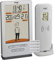 TFA Dostmann Stazione meteo radio Weather Jack 35.1166.54, temperatura esterna e interna, previsioni meteo, con proposte di abbigliamento, orologio radio, argento, 146 x 82 x 27 mm, con batterie