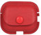 CasurvivePro Headphones Cases for AirPods Pro 2 Case Cover, business PU Leather Cases Covers Apple AirPods Pro (2nd generation)​​​​​​​ Charging Case Cases 2nd Gen Red