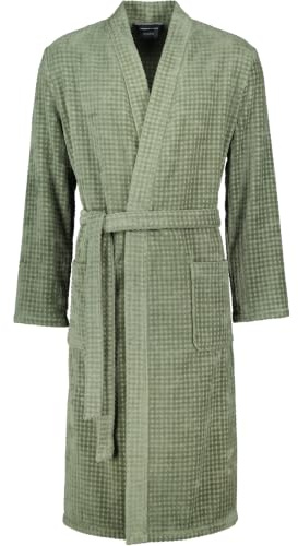Cawö Bademäntel Herren Kimono Waffelpique 5508 Field - 453