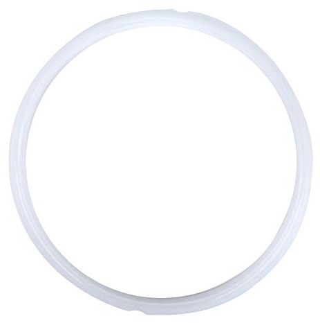 Tnfeeon Silicone Sealing Rings for Instant Pot 6 Quart Sealing Replacement Gasket 8Qt Multiple Sizes and Colors Food Grade Silicone Circle (6Qt white)