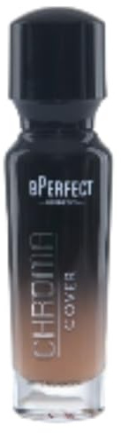 BPerfect Chroma Cover Mattierende Grundierung – Flüssiges Gesichts-Make-up mit Hyaluronsäure und Vitamin E – Weiches mattes Finish – 30ml – Shade 28 - C9 Medium-Deep Cinnamon Neutral