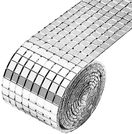 Aufkleber für Wand, 1464 Stück/Rolle, Wandaufkleber, selbstklebend, quadratisch, Glasfliesen, DIY, KTV, Heimdekoration