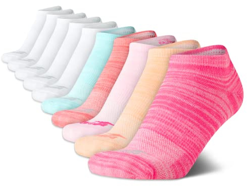 Avia Sportsocken für Damen, leicht, niedrig geschnitten, 10 Stück, Pink, 9-12