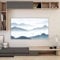 Displayschutzfolie Für Den Innenbereich Für Led-LCD, Computer-tv-Monitor-schutzabdeckung, Landschaftsdruck, Elastisches Gewebe, Zur Wandmontage, Wasserdichter Tv-staubschutz(Size:32-39IN,Color:C)