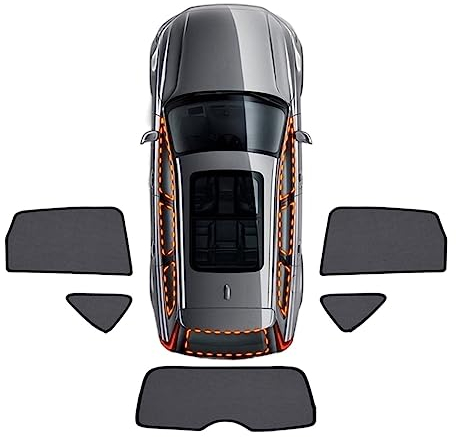 Auto Sonnenschutz Für Toyota Für CHR Für CH-R CH R 2018 2019 2020 2021 Magnetische Auto Frontscheibe Hinten Seite Vorhang Sonne Schatten Auto Fenster Sonnenschutz(Größe:H-5Pcs No Front)