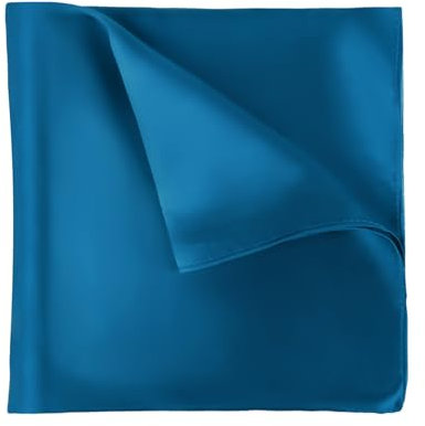 Cyriacus Pochette de Costume Soie 100% Carré de Poche Mouchoir pour Homme Mariage Cadeau -34 * 34cm