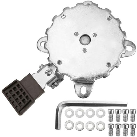 Patio Beach Umbrella Accessories Replacement Parts, Stable Multifunction Spare Parasol Stand Floor Mount, Umbrella Rotation Swivel Base Part for Balcony Camping Backyard Picnic Garden Fishing Barbecue